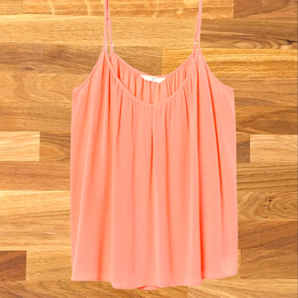 Apricot camisole tank top
